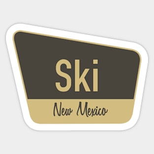 Ski New Mexico Sticker